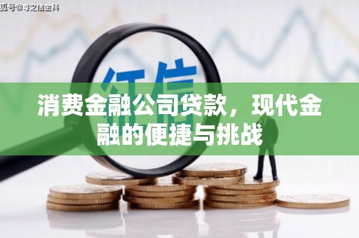 涧西消费金融公司贷款，现代金融的便捷与挑战