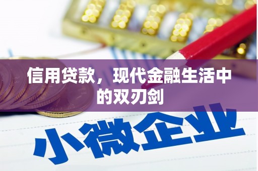 涧西信用贷款，现代金融生活中的双刃剑