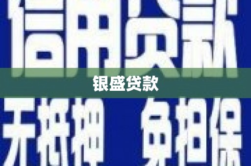 涧西银盛贷款