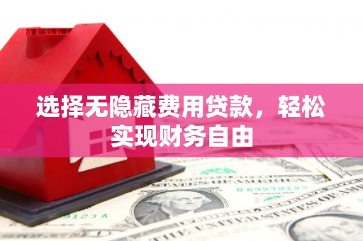 涧西选择无隐藏费用贷款，轻松实现财务自由