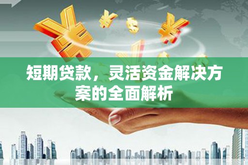 涧西短期贷款，灵活资金解决方案的全面解析