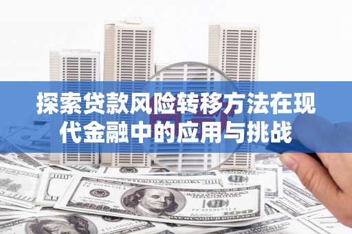 涧西探索贷款风险转移方法在现代金融中的应用与挑战