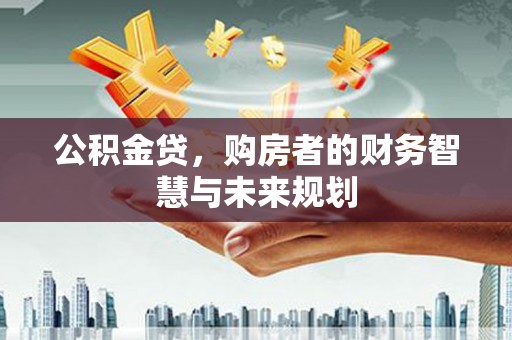涧西公积金贷，购房者的财务智慧与未来规划