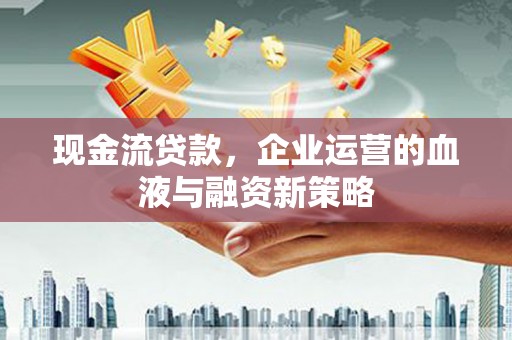 涧西现金流贷款，企业运营的血液与融资新策略