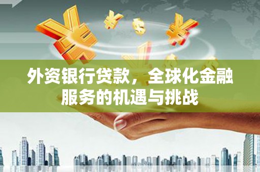 涧西外资银行贷款，全球化金融服务的机遇与挑战