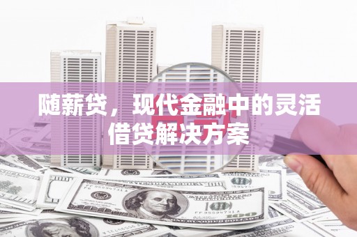 涧西随薪贷，现代金融中的灵活借贷解决方案