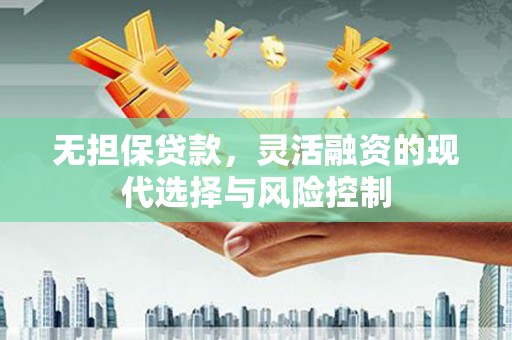 涧西无担保贷款，灵活融资的现代选择与风险控制