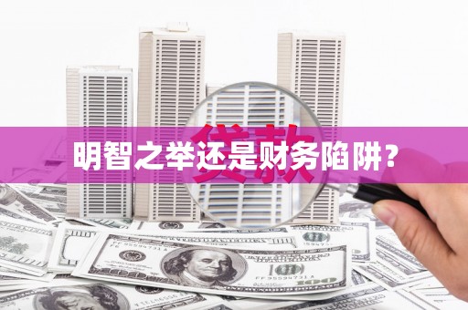 涧西明智之举还是财务陷阱？