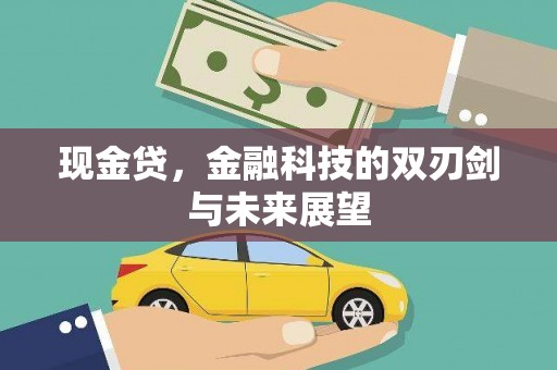 涧西现金贷，金融科技的双刃剑与未来展望