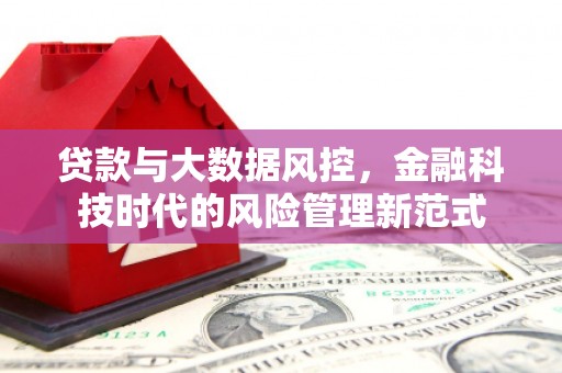 涧西贷款与大数据风控，金融科技时代的风险管理新范式