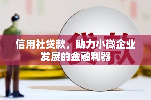 涧西信用社贷款，助力小微企业发展的金融利器