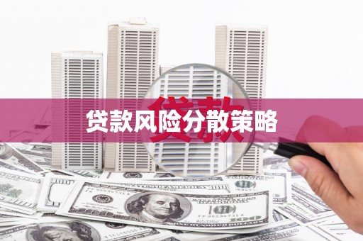 涧西贷款风险分散策略