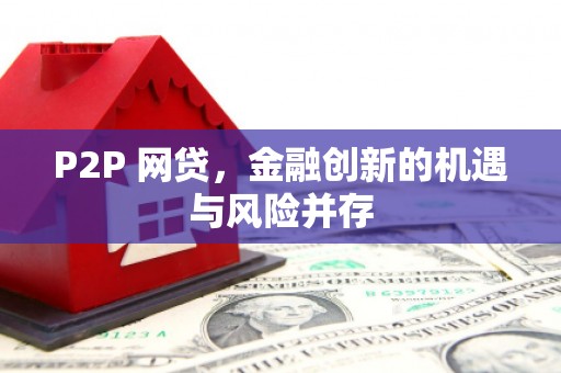 涧西P2P 网贷，金融创新的机遇与风险并存