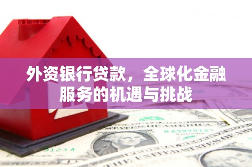 涧西外资银行贷款，全球化金融服务的机遇与挑战