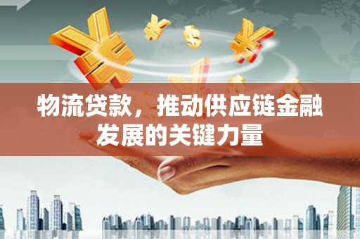 涧西物流贷款，推动供应链金融发展的关键力量