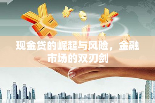 涧西现金贷的崛起与风险，金融市场的双刃剑