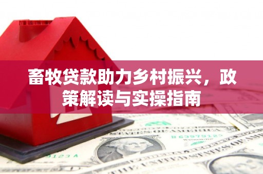 涧西畜牧贷款助力乡村振兴，政策解读与实操指南