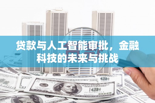 涧西贷款与人工智能审批，金融科技的未来与挑战
