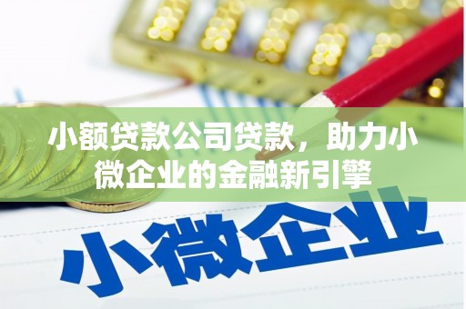 涧西小额贷款公司贷款，助力小微企业的金融新引擎