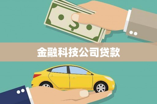 涧西金融科技公司贷款
